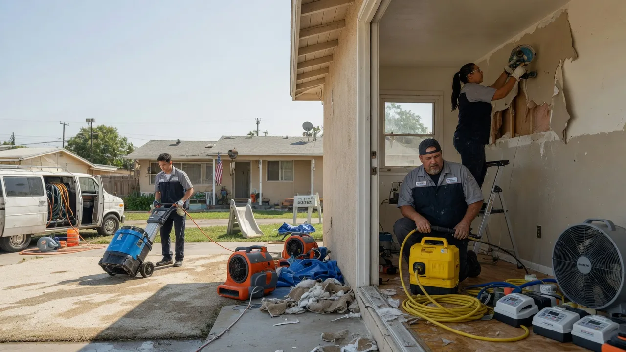 Water Damage Restoration in Red Rock, OK near me
